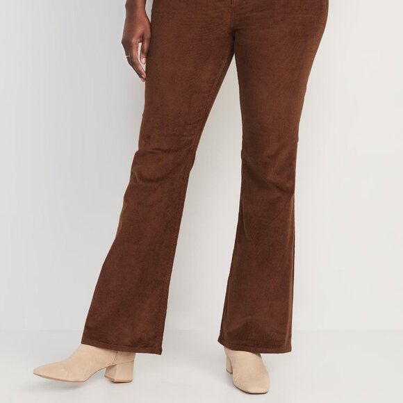 NWT Old Navy Higher High-Waisted Flare Corduroy Pants for Women - Picture 7 of 7